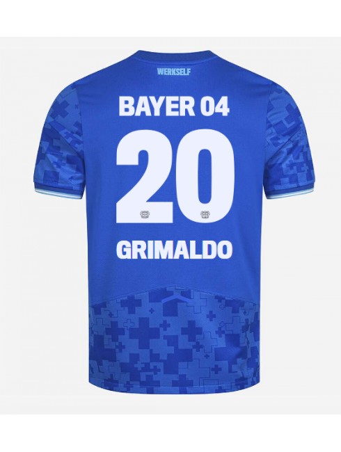 Bayer Leverkusen Alejandro Grimaldo #20 Replika Tredje Kläder 2025-26 Kortärmad Bayer Leverkusen Alejandro Grimaldo #20 Replika Tredje Kläder 2025-26 Kortärmad